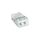 Borne WAGO 2273 - 0,5 à 2,5mm² Transp. / Blanc