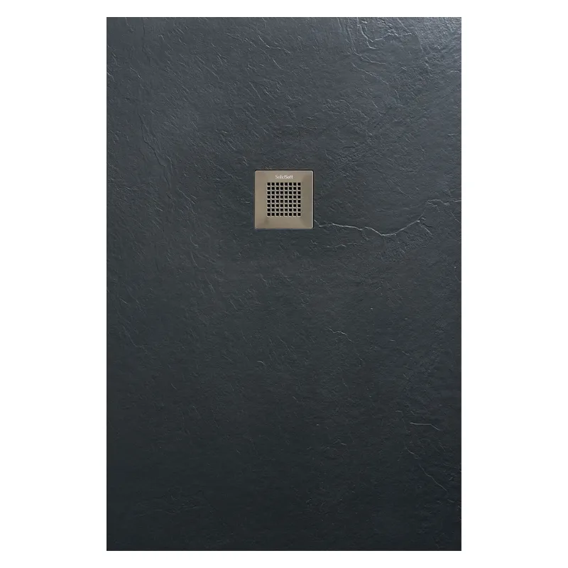Receveur SquareDrain anthracite - SolidSoft