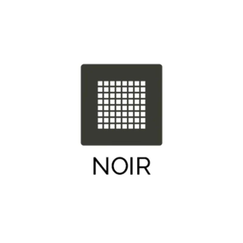 Grille receveur SquareDrain - 134x134x1,5 mm - SolidSoft